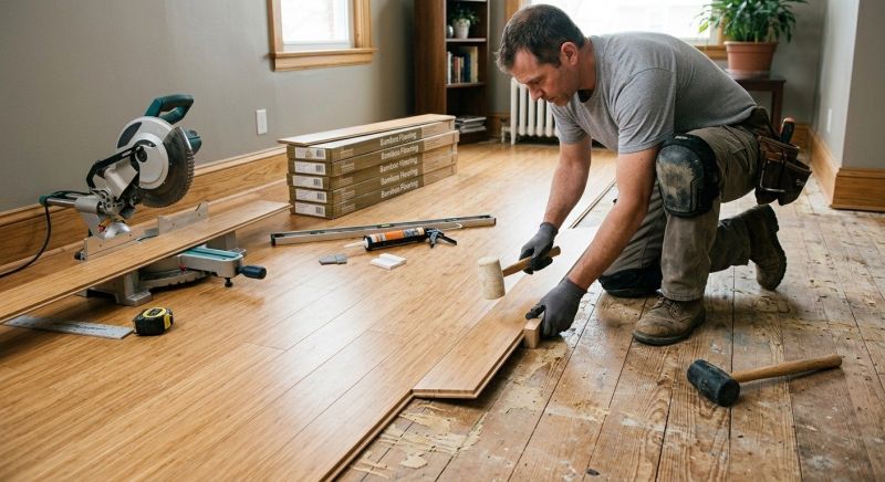 Bamboo Flooring Installation in Goodyear, AZ