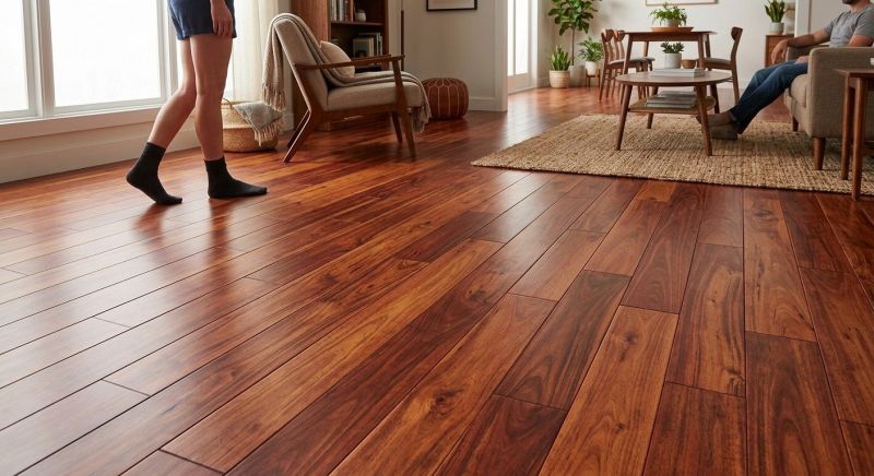 Cherry Floor Installation in Sun City, AZ