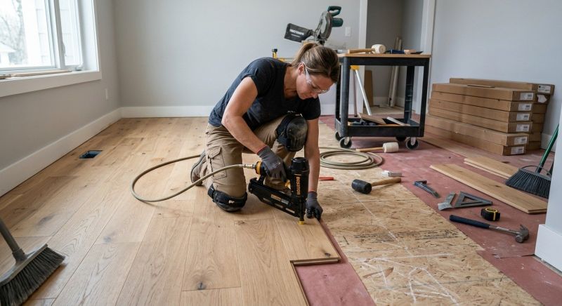 Hardwood Floor Installation in Avondale, AZ