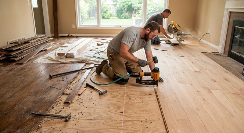 Hardwood Floor Installation in Glendale, AZ