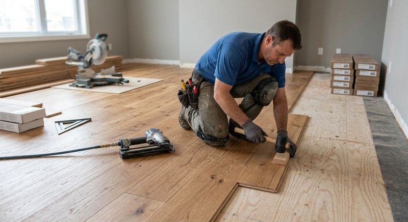 Hardwood Floor Installation in Goodyear, AZ