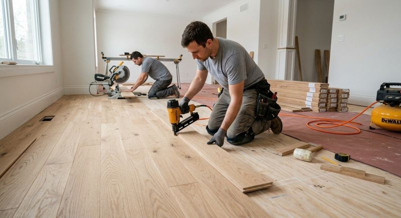 Hardwood Floor Installation in Goodyear, AZ