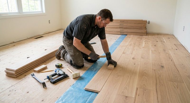 Hardwood Floor Installation in Paradise Valley, AZ