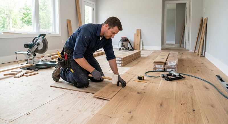 Hardwood Floor Installation in Sun City West, AZ