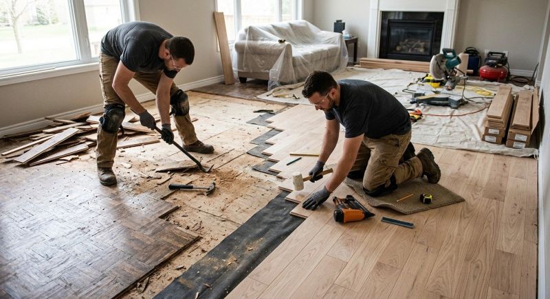 Hardwood Replacement in Peoria, AZ