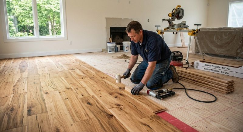 Hickory Floor Installation in Goodyear, AZ