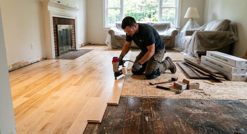 Maple Flooring Installation in Glendale, AZ
