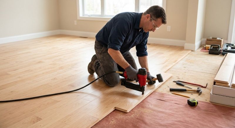 Maple Flooring Installation in Goodyear, AZ