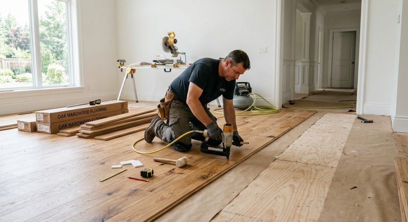 Oak Floor Installation in Avondale, AZ