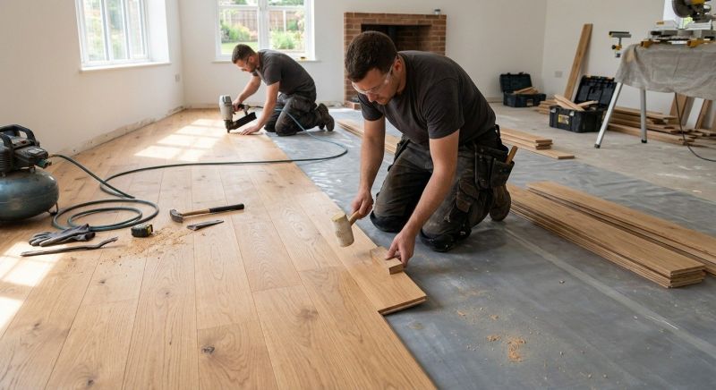 Oak Floor Installation in Buckeye, AZ