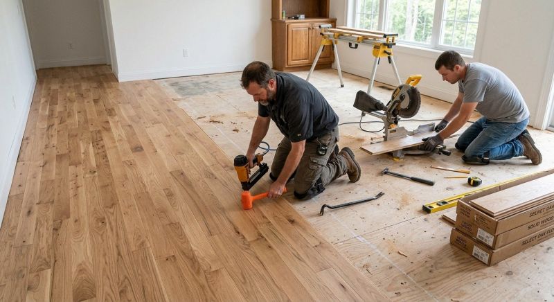 Oak Floor Installation in Buckeye, AZ