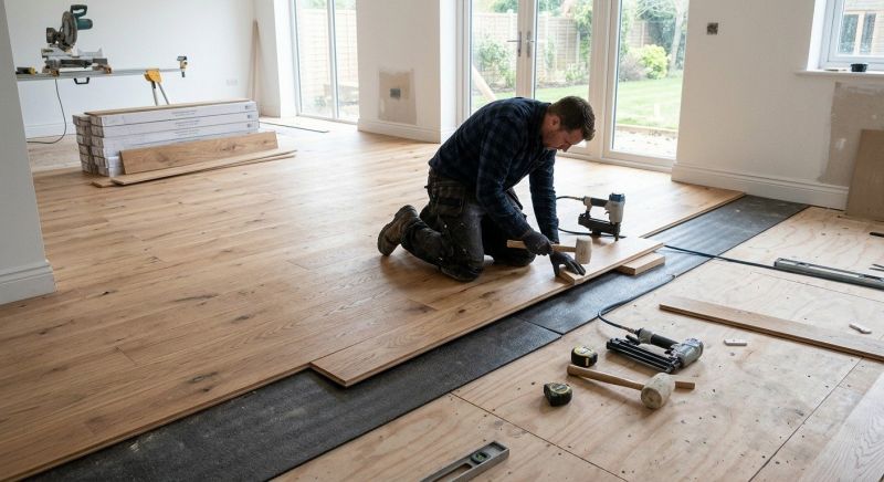 Oak Floor Installation in Buckeye, AZ