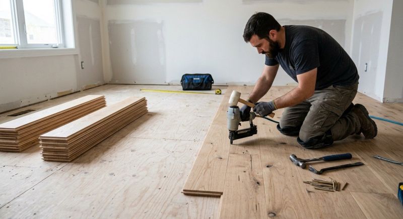 Oak Floor Installation in Buckeye, AZ