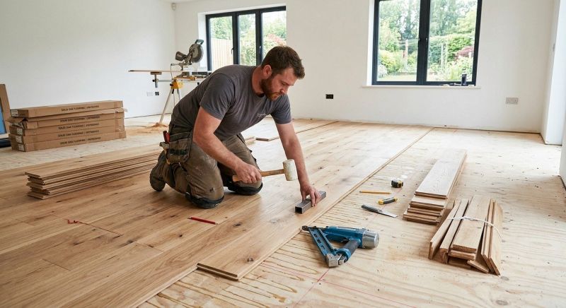 Oak Floor Installation in Goodyear, AZ