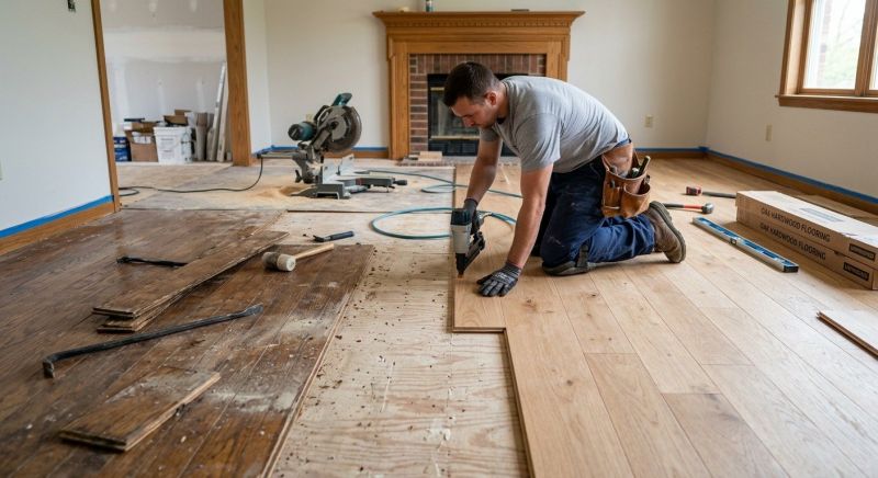 Oak Floor Replacement in Goodyear, AZ