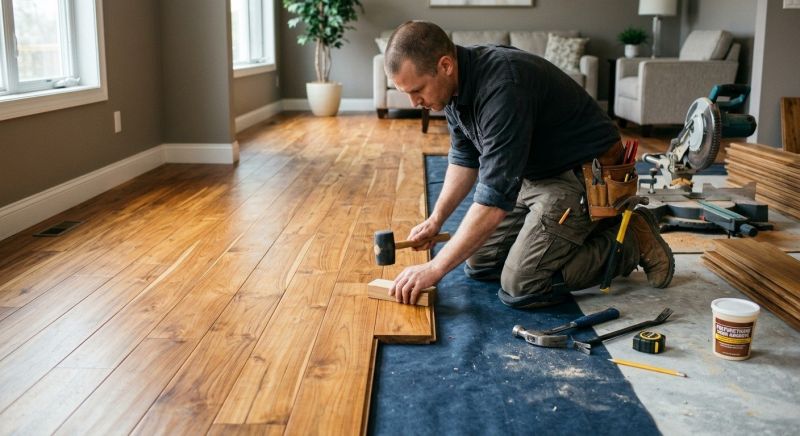 Teak Flooring Installation in Goodyear, AZ