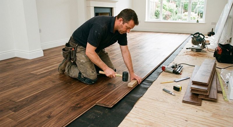 Walnut Flooring Installation in Goodyear, AZ