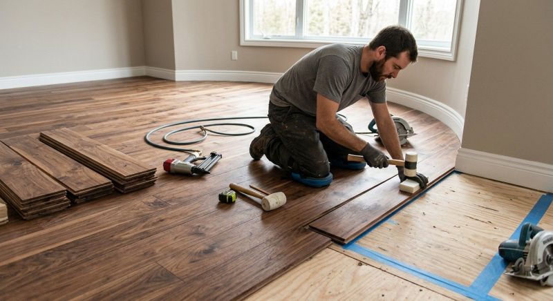 Walnut Flooring Installation in Goodyear, AZ