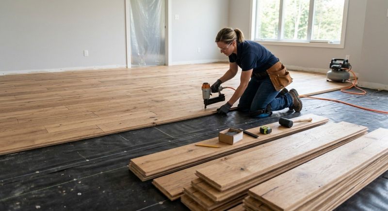 Walnut Flooring Installation in Goodyear, AZ