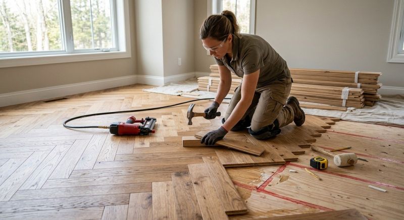 Walnut Flooring Installation in Goodyear, AZ